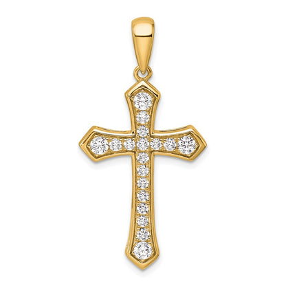 True Origin Lab Grown Diamond VS+ F+ Complete Cross Pendant