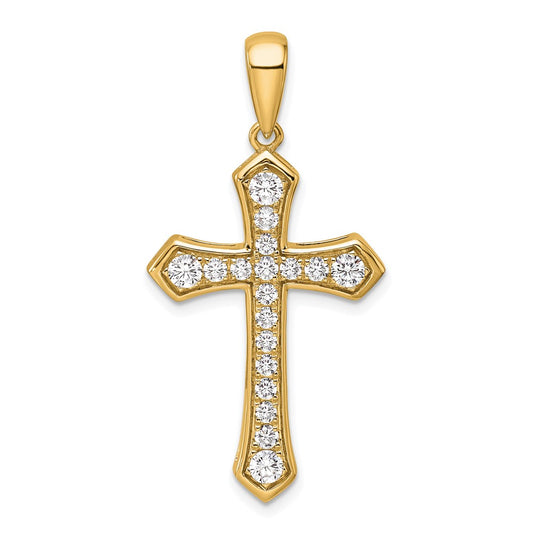 True Origin Lab Grown Diamond VS+ F+ Complete Cross Pendant