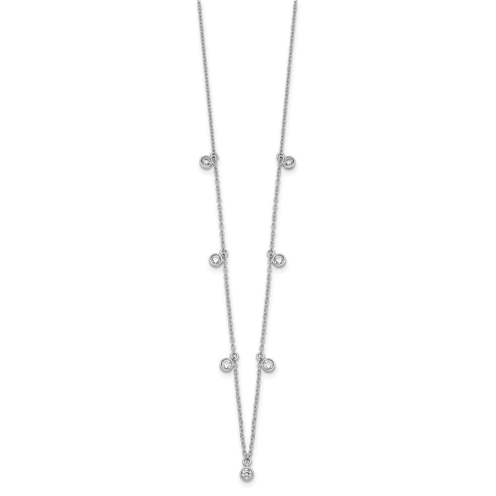 True Origin Lab Grown Diamond VS+ F+ Complete 9 Station 18 in Necklace