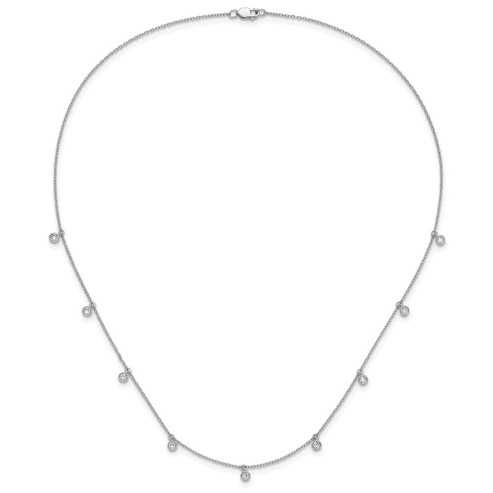True Origin Lab Grown Diamond VS+ F+ Complete 9 Station 18 in Necklace