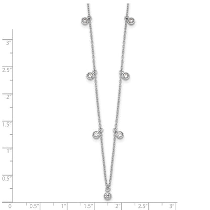 True Origin Lab Grown Diamond VS+ F+ Complete 9 Station 18 in Necklace