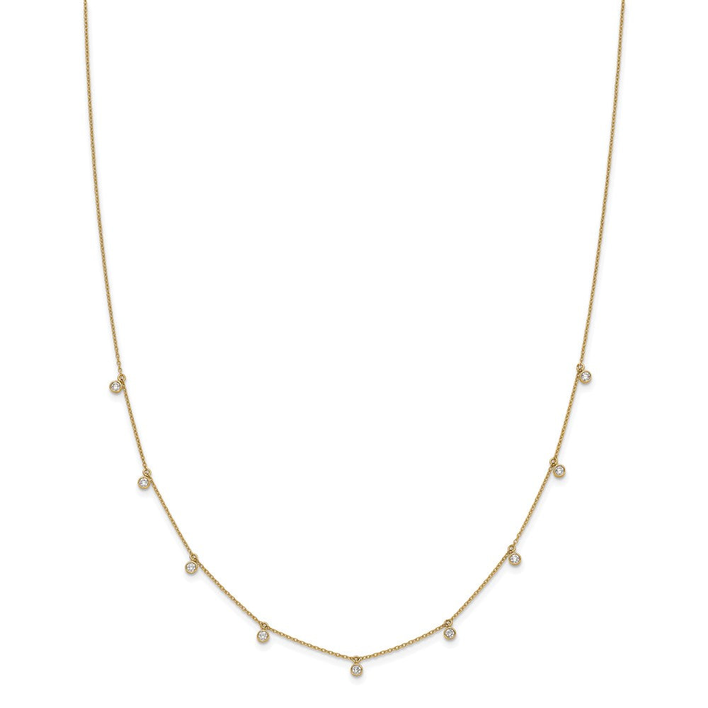 True Origin Lab Grown Diamond VS+ F+ Complete 9 Station 18 in Necklace