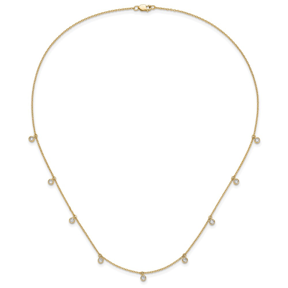 True Origin Lab Grown Diamond VS+ F+ Complete 9 Station 18 in Necklace