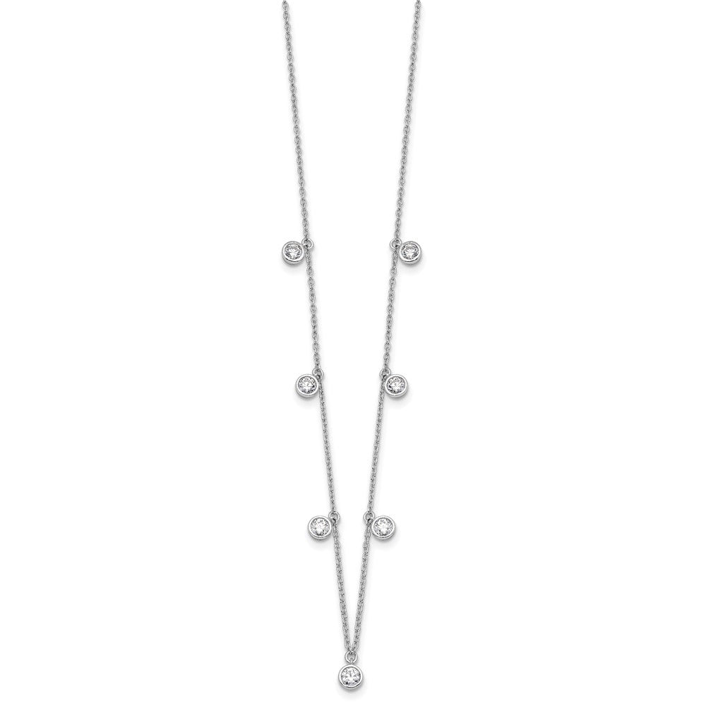 True Origin Lab Grown Diamond VS+ F+ Complete 9 Station 18 in Necklace