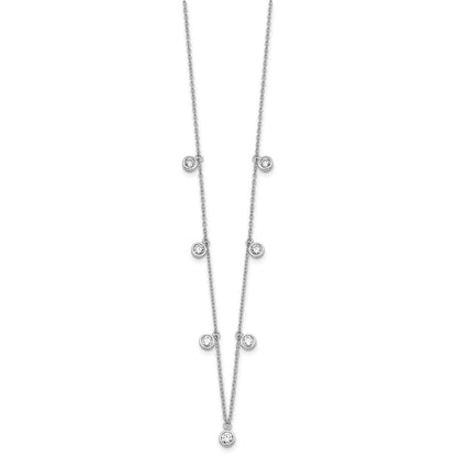 True Origin Lab Grown Diamond VS+ F+ Complete 9 Station 18 in Necklace