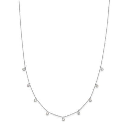 True Origin Lab Grown Diamond VS+ F+ Complete 9 Station 18 in Necklace