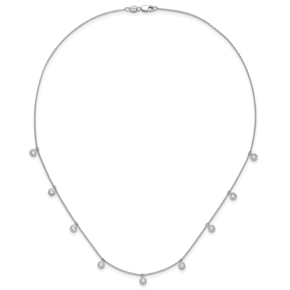 True Origin Lab Grown Diamond VS+ F+ Complete 9 Station 18 in Necklace