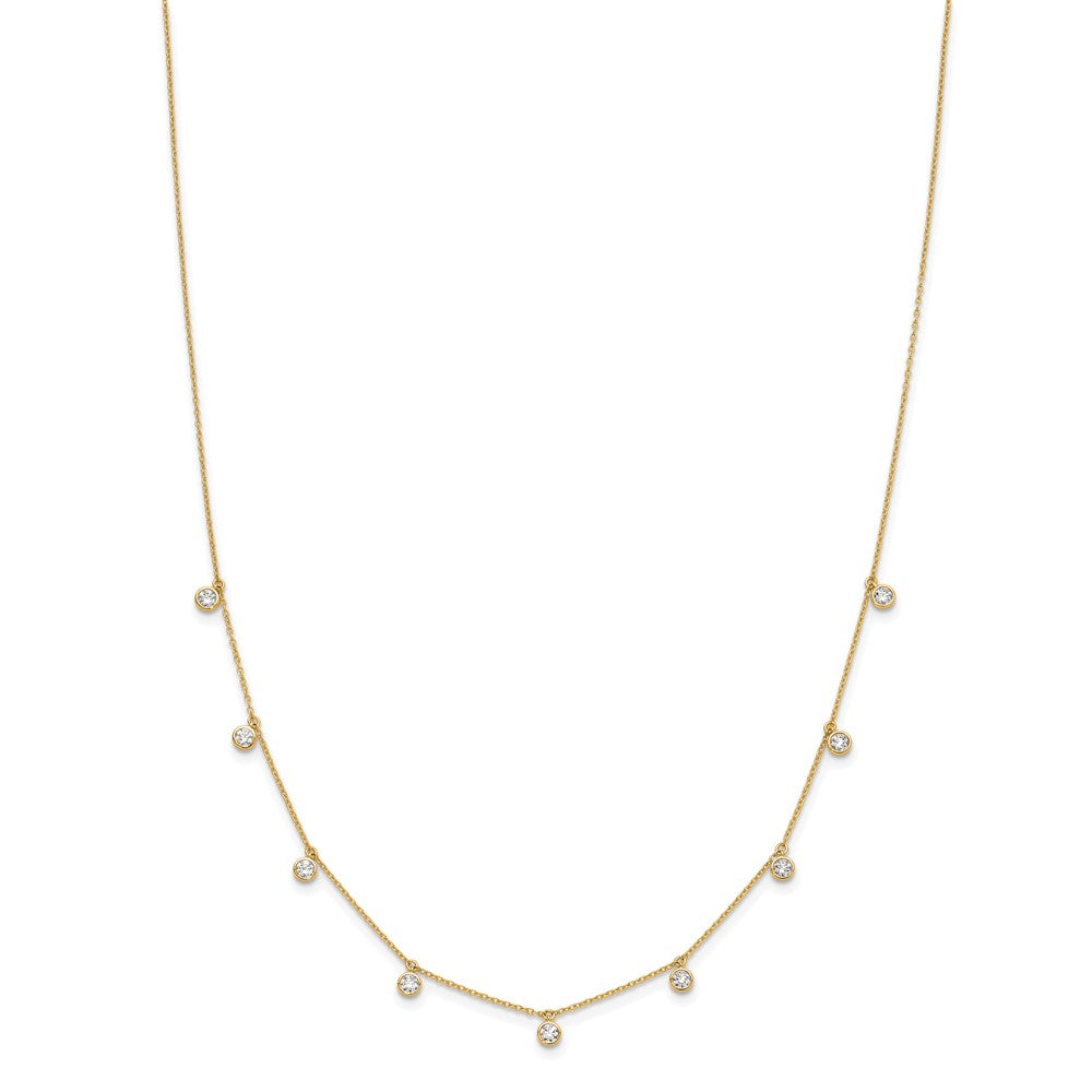 True Origin Lab Grown Diamond VS+ F+ Complete 9 Station 18 in Necklace