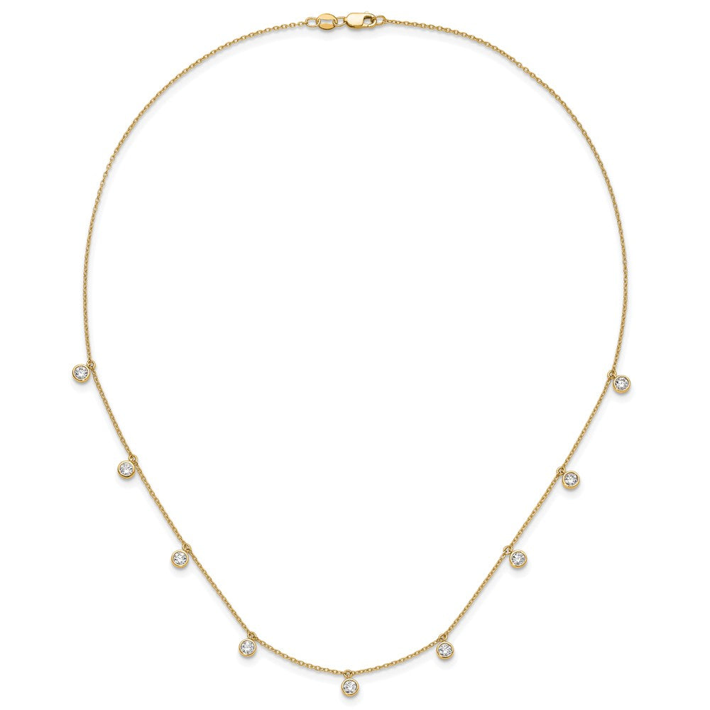 True Origin Lab Grown Diamond VS+ F+ Complete 9 Station 18 in Necklace