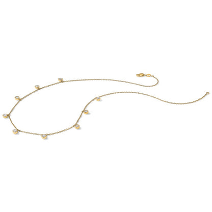 True Origin Lab Grown Diamond VS+ F+ Complete 9 Station 18 in Necklace