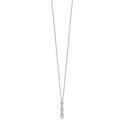 True Origin Lab Grown Diamond VS+ F+ 18 in Complete Pendant Necklace