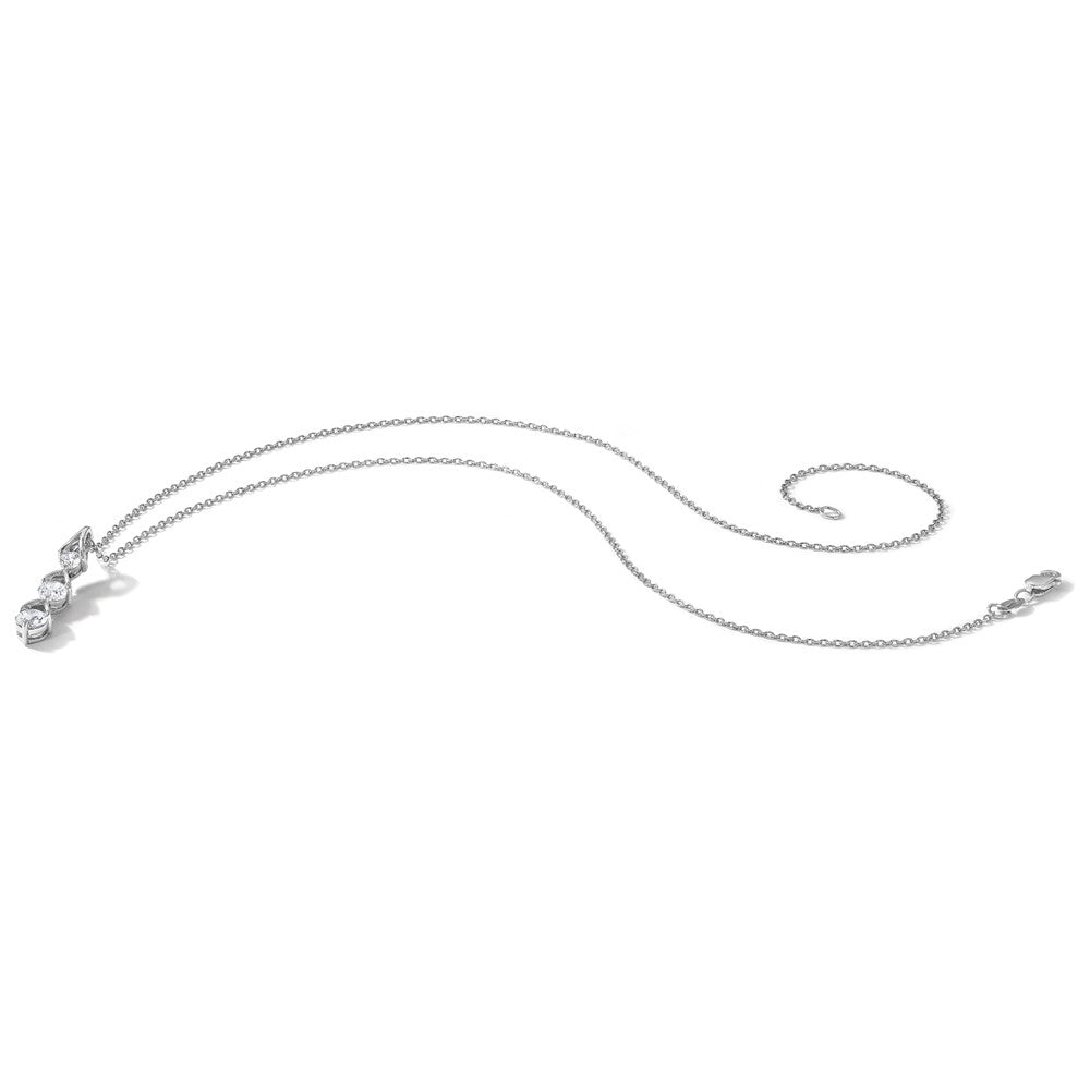 True Origin Lab Grown Diamond VS+ F+ 18 in Complete Pendant Necklace