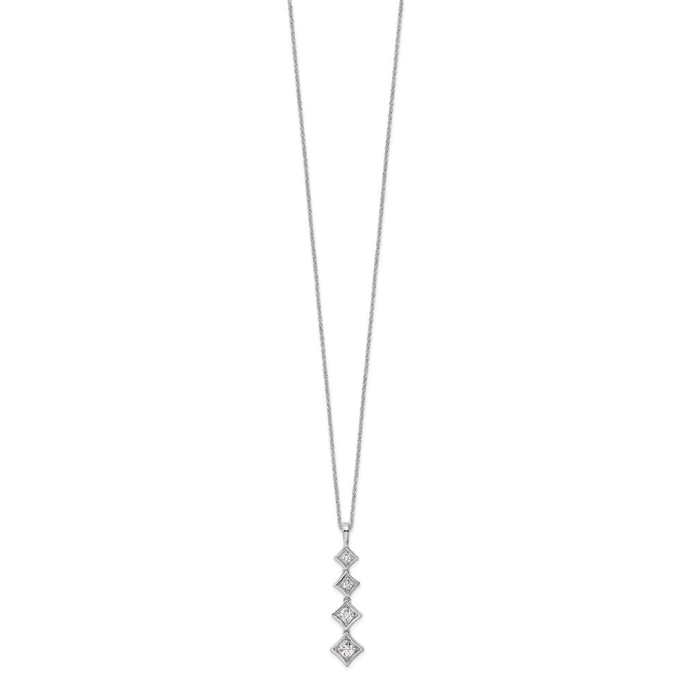 True Origin Lab Grown Diamond VS+ F+ 18 in Complete Pendant Necklace