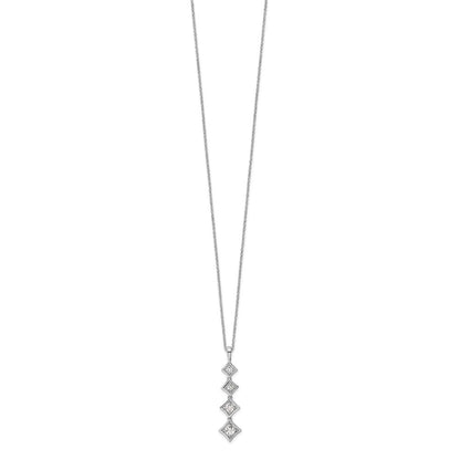 True Origin Lab Grown Diamond VS+ F+ 18 in Complete Pendant Necklace