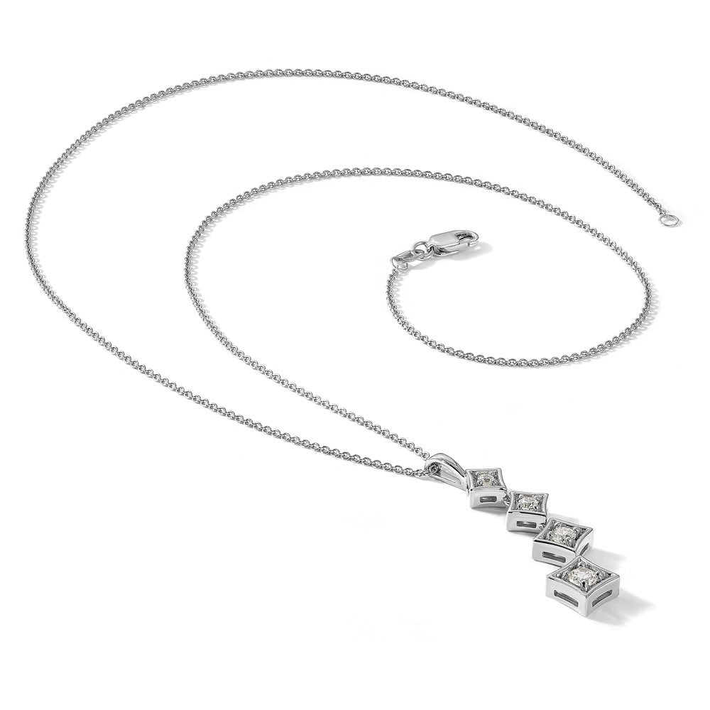 True Origin Lab Grown Diamond VS+ F+ 18 in Complete Pendant Necklace