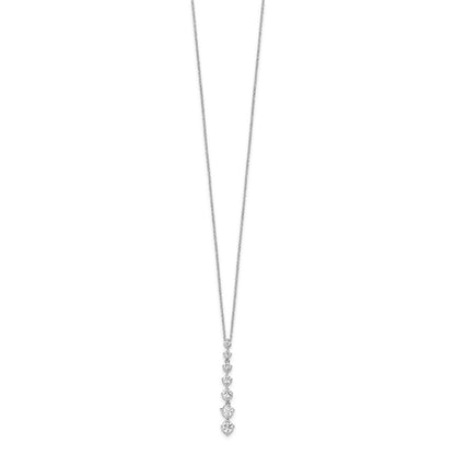 True Origin Lab Grown Diamond VS+ F+ 18 in Complete Pendant Necklace