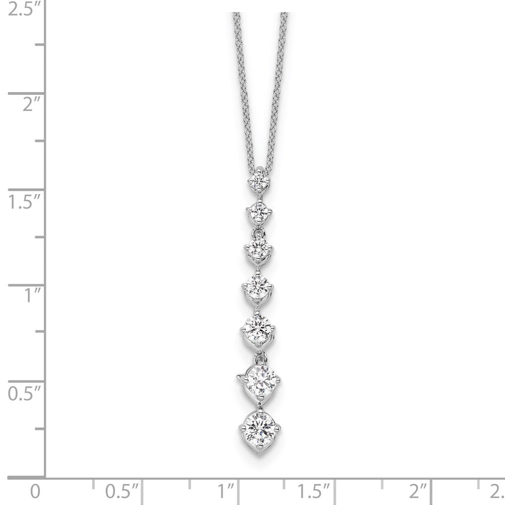 True Origin Lab Grown Diamond VS+ F+ 18 in Complete Pendant Necklace