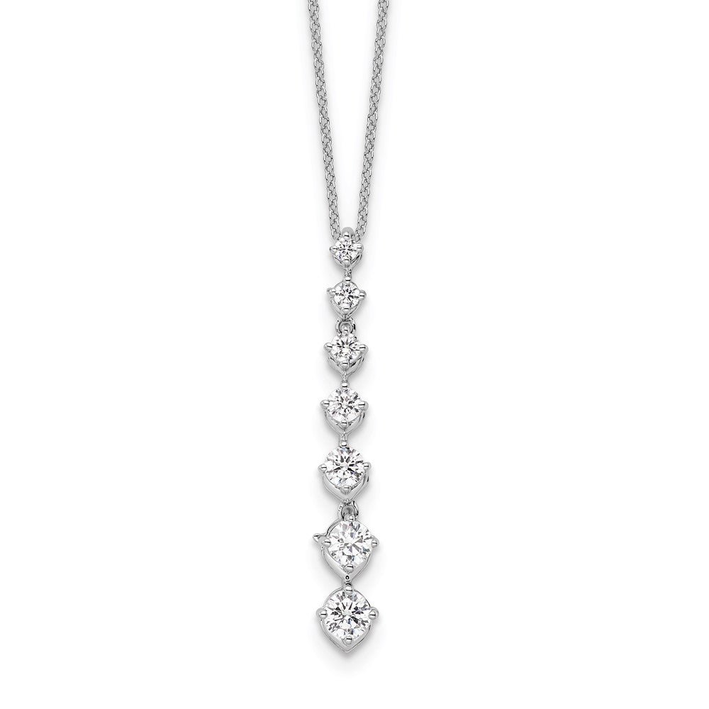 True Origin Lab Grown Diamond VS+ F+ 18 in Complete Pendant Necklace