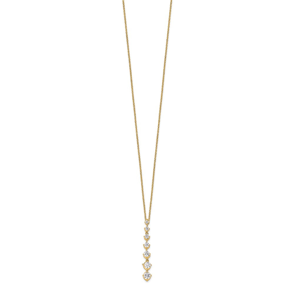 True Origin Lab Grown Diamond VS+ F+ 18 in Complete Pendant Necklace