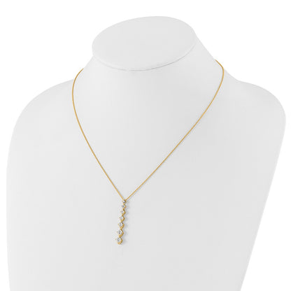 True Origin Lab Grown Diamond VS+ F+ 18 in Complete Pendant Necklace