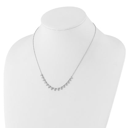 True Origin Lab Grown Diamond VS+ F+ 18 in Complete Necklace