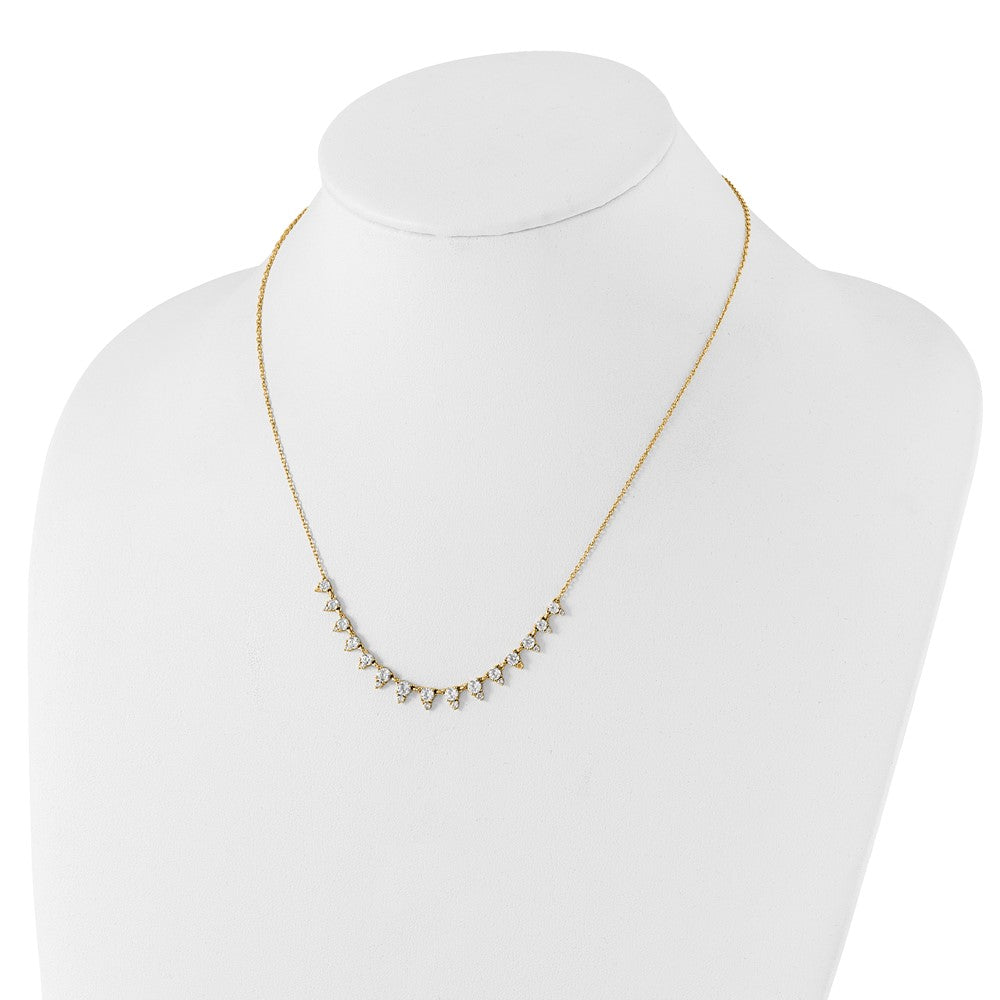 True Origin Lab Grown Diamond VS+ F+ 18 in Complete Necklace
