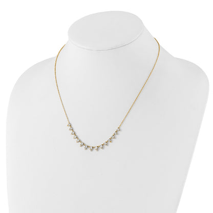 True Origin Lab Grown Diamond VS+ F+ 18 in Complete Necklace