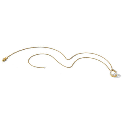 True Origin Lab Grown Diamond VS+ F+ 18 in Complete Teardrop Necklace
