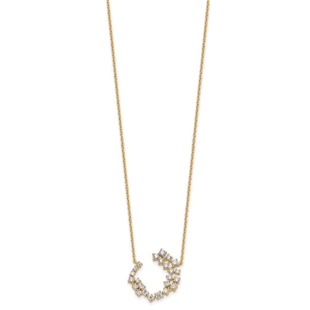 True Origin Lab Grown Diamond VS+ F+ 18 in Complete Necklace
