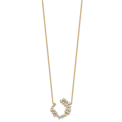True Origin Lab Grown Diamond VS+ F+ 18 in Complete Necklace