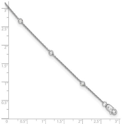 True Origin Lab Grown Diamond VS+ F+ Complete 7 Station 7 in Bracelet
