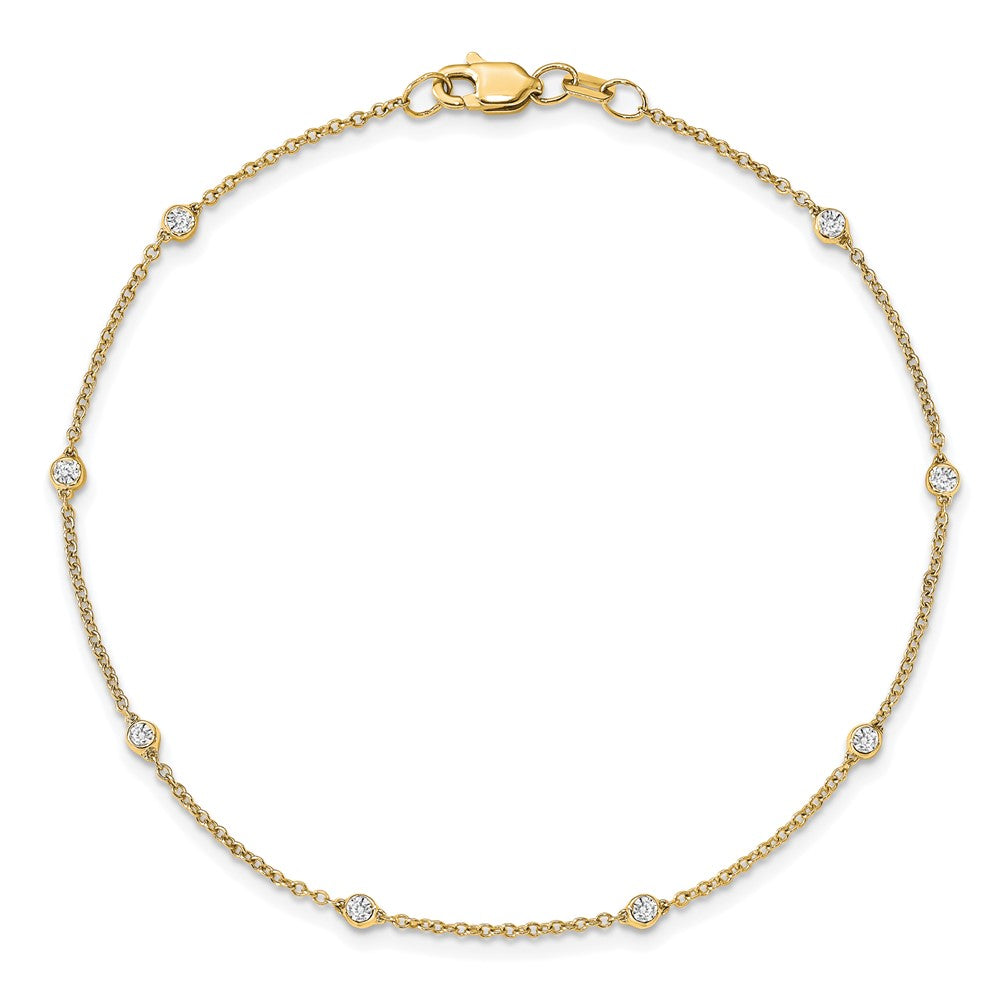 True Origin Lab Grown Diamond VS+ F+ Complete 7 Station 7 in Bracelet