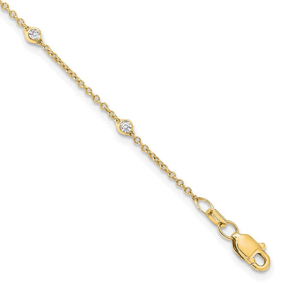 True Origin Lab Grown Diamond VS+ F+ Complete 7 Station 7 in Bracelet