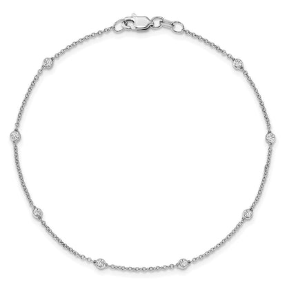 True Origin Lab Grown Diamond VS+ F+ Complete 7 Station 7 in Bracelet