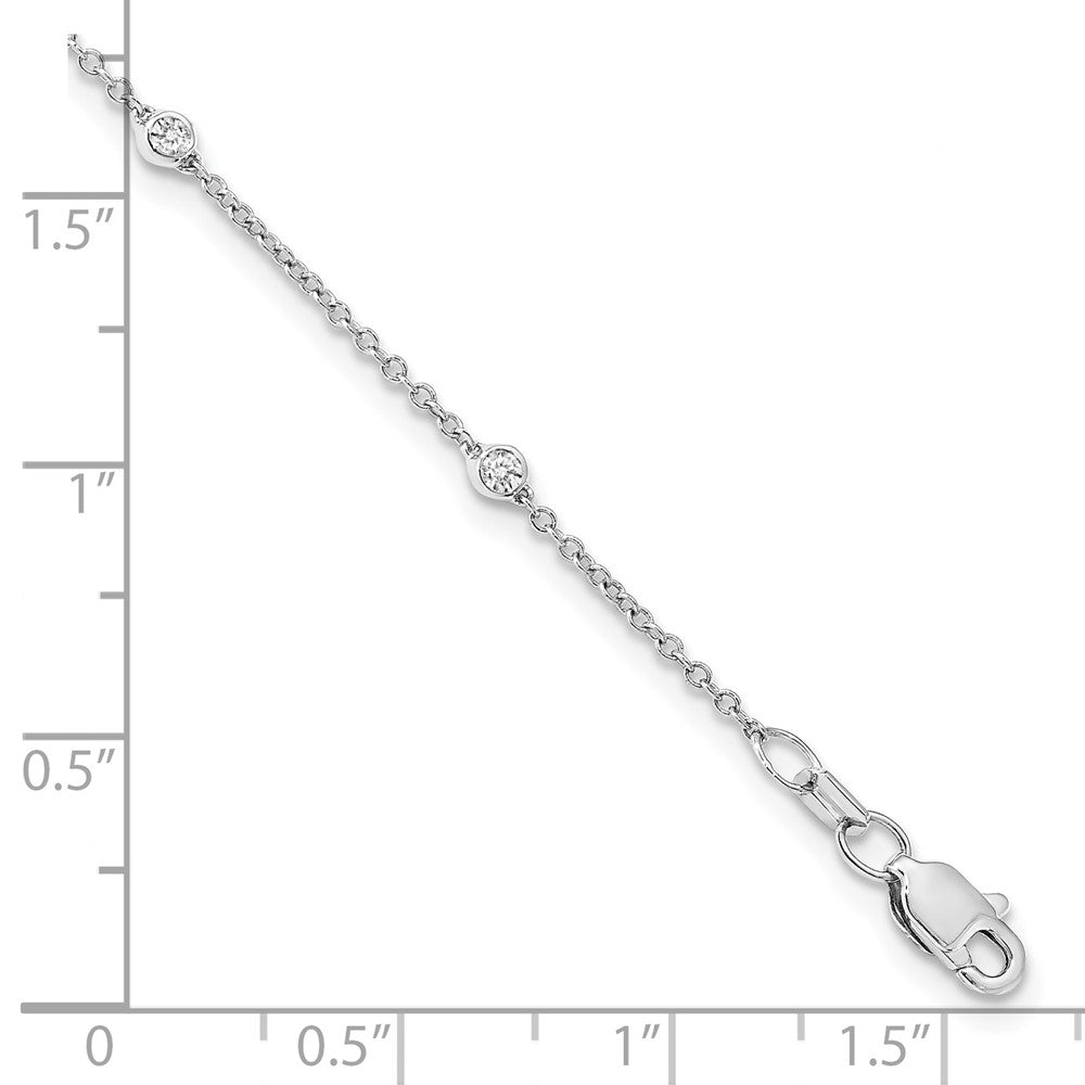 True Origin Lab Grown Diamond VS+ F+ Complete 7 Station 7 in Bracelet