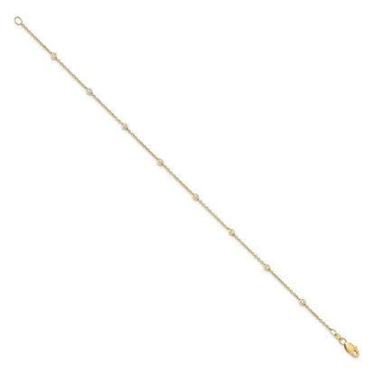 True Origin Lab Grown Diamond VS+ F+ Complete 7 Station 7 in Bracelet
