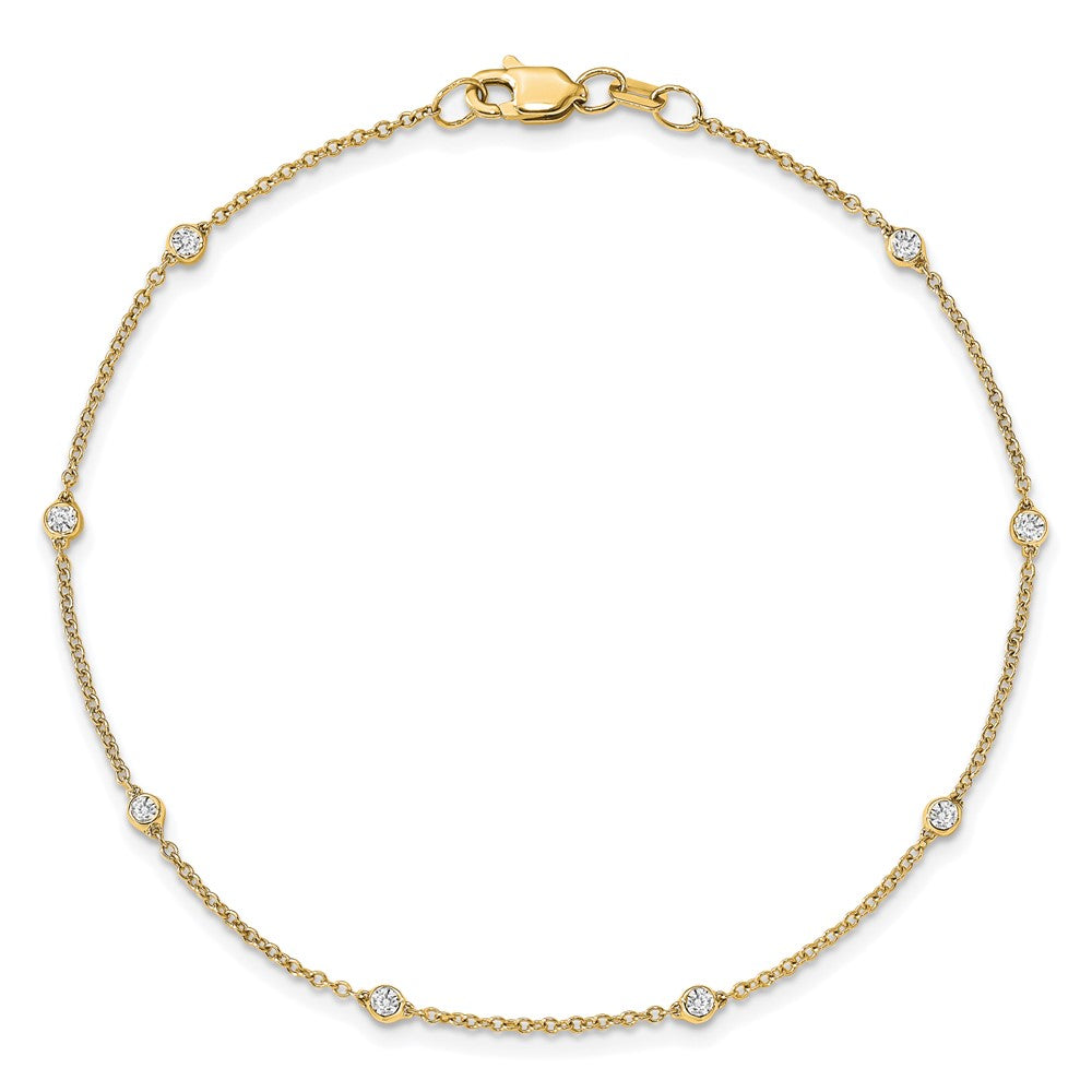 True Origin Lab Grown Diamond VS+ F+ Complete 7 Station 7 in Bracelet