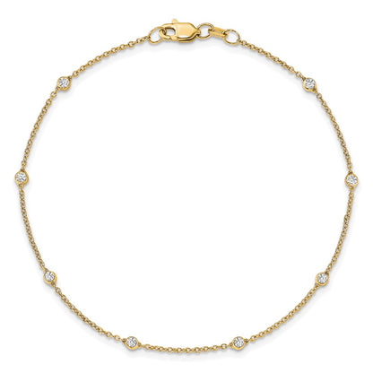 True Origin Lab Grown Diamond VS+ F+ Complete 7 Station 7 in Bracelet