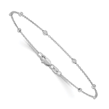 True Origin Lab Grown Diamond VS+ F+ Complete 7 Station 7 in Bracelet