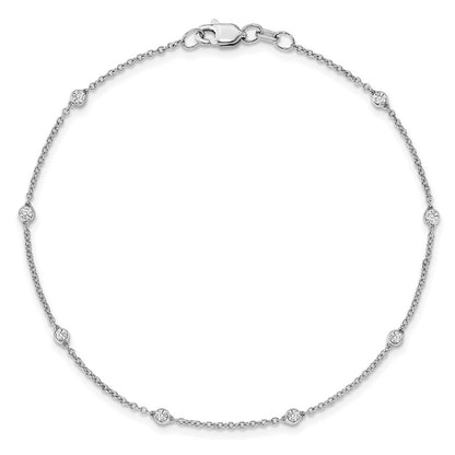 True Origin Lab Grown Diamond VS+ F+ Complete 7 Station 7 in Bracelet