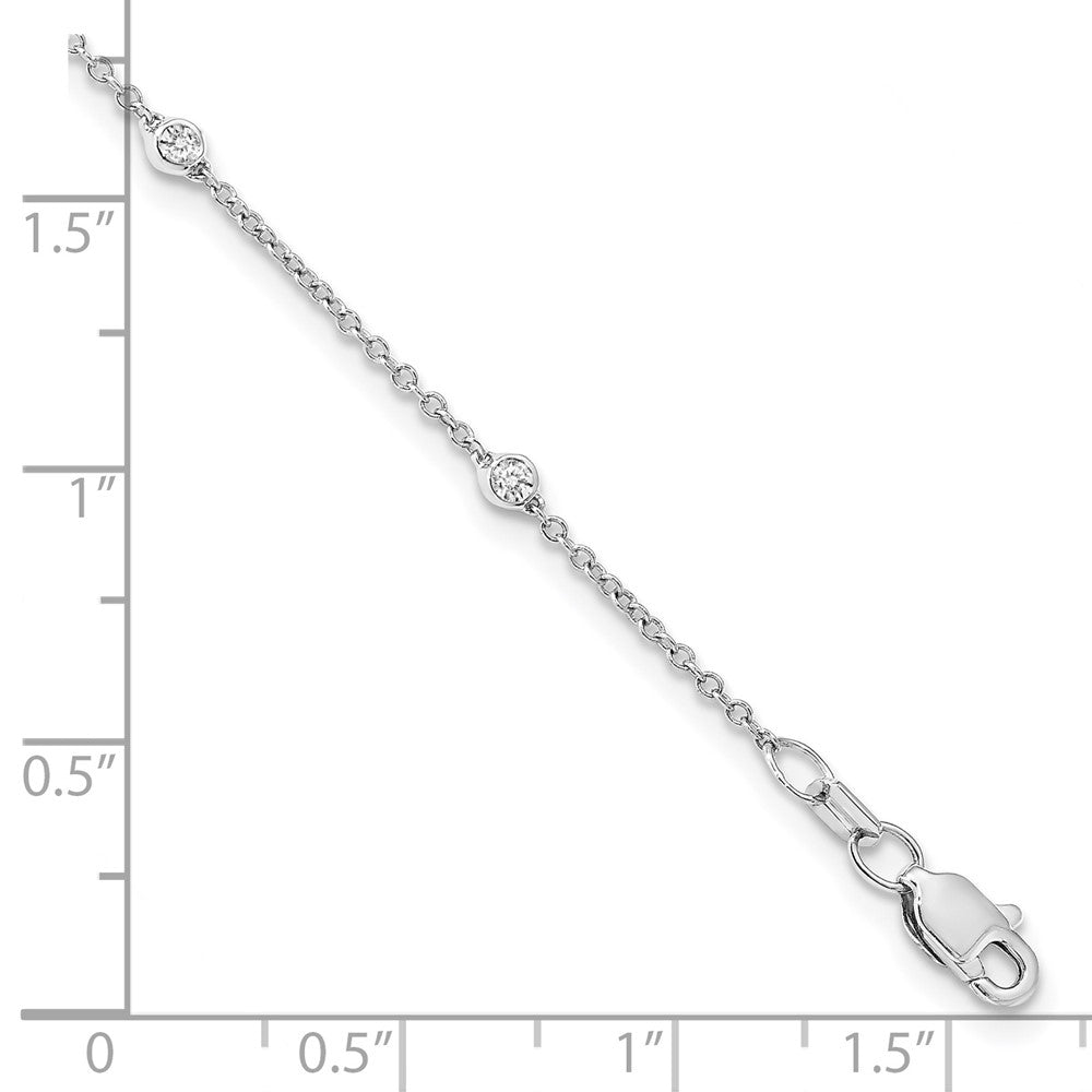 True Origin Lab Grown Diamond VS+ F+ Complete 7 Station 7 in Bracelet