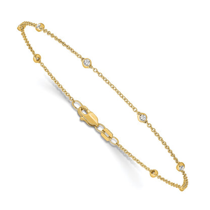 True Origin Lab Grown Diamond VS+ F+ Complete 7 Station 7 in Bracelet