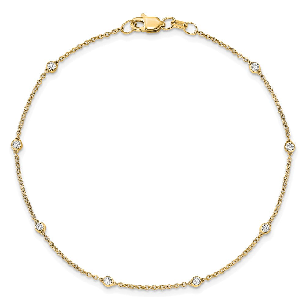 True Origin Lab Grown Diamond VS+ F+ Complete 7 Station 7 in Bracelet
