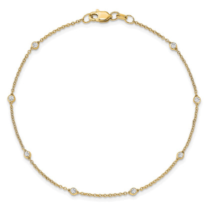 True Origin Lab Grown Diamond VS+ F+ Complete 7 Station 7 in Bracelet