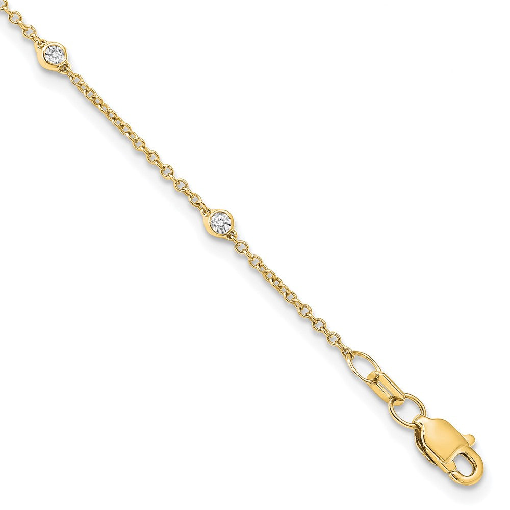 True Origin Lab Grown Diamond VS+ F+ Complete 7 Station 7 in Bracelet