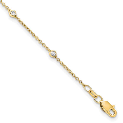 True Origin Lab Grown Diamond VS+ F+ Complete 7 Station 7 in Bracelet