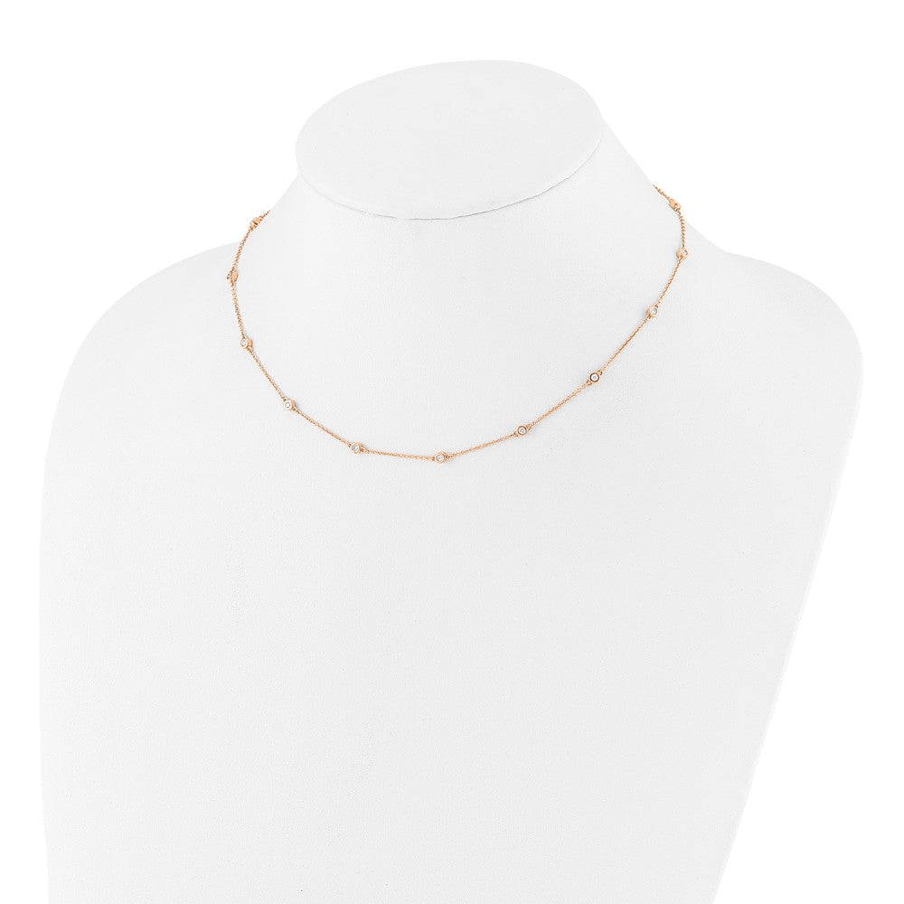 True Origin Lab Grown Diamond VS+ F+ Complete 16 Station 16 in Necklace