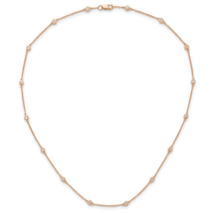 True Origin Lab Grown Diamond VS+ F+ Complete 16 Station 16 in Necklace