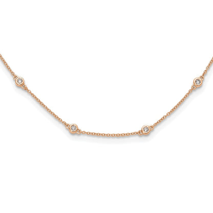 True Origin Lab Grown Diamond VS+ F+ Complete 16 Station 16 in Necklace