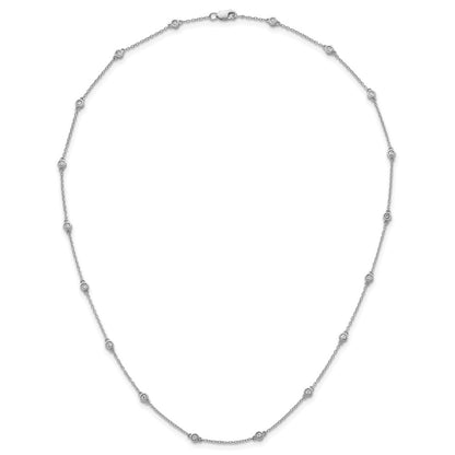 True Origin Lab Grown Diamond VS+ F+ Complete 16 Station 16 in Necklace